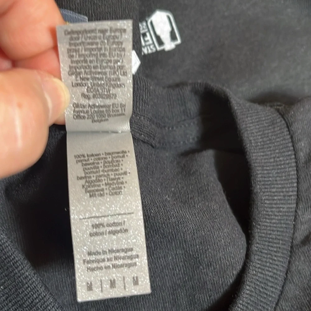 NWOT Vegas Golden Knights NHL Hockey 2023 Stanley Cup Black Cotton Tee Shirt - Picture 6 of 6